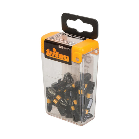 Triton-Pozi Screwdriver Impact Bit 25pk