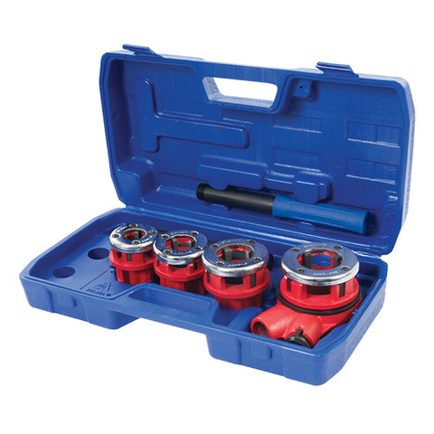 Silverline-Pipe Threading Kit 5pce