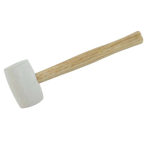 Silverline-White Rubber Mallet
