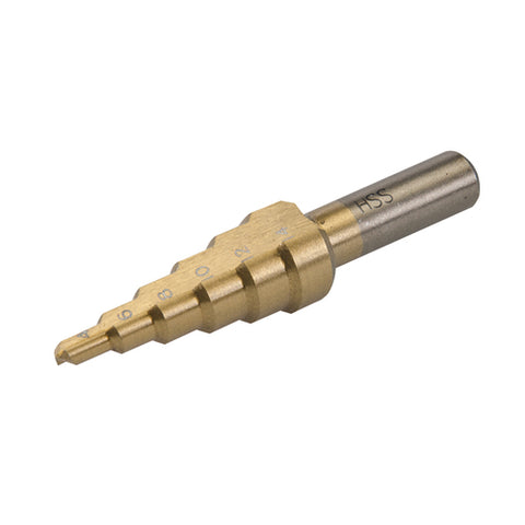 Silverline-Titanium-Plated HSS Step Drill