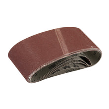 Silverline-Sanding Belts 65 x 410mm 5pk