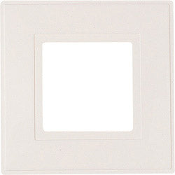 Dencon-White Finger Plates for Flush Wall Switches