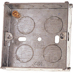 Dencon-35mm 1 Gang Metal Box to BS4664