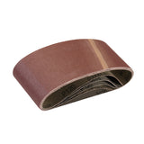 Silverline-Sanding Belts 75 x 457mm 5pk