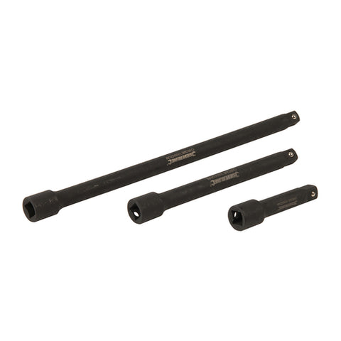 Silverline-Impact Extension Bar Set 3/8" 3pce