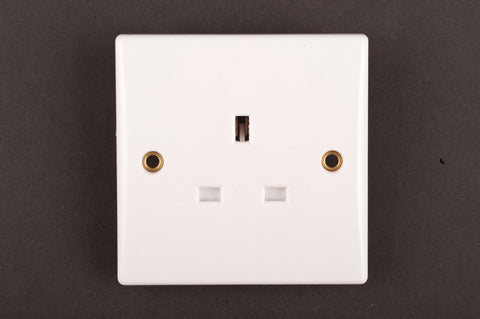 Dencon-Slimline Socket Outlet to BS1363