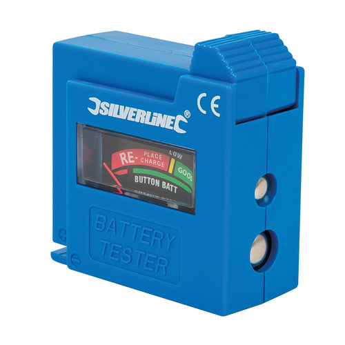 Silverline-Compact Battery Tester