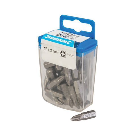Silverline-Phillips Cr-V 6150 Screwdriver Bits 30pk
