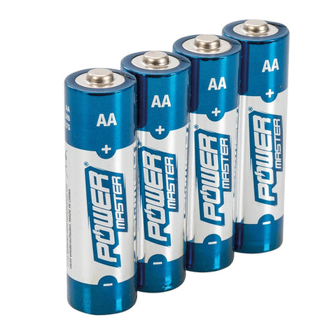 Powermaster-AA Super Alkaline Battery LR6 4pk