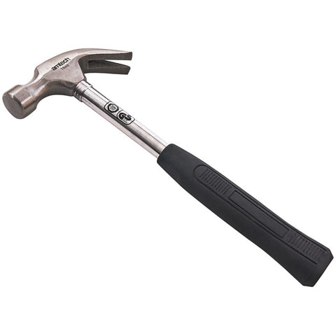AMTECH-16oz Polished Gs Claw Hammer - Steel Shaft