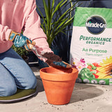 Miracle-Gro Performance Organics All Purpose Compost - 40 Litre BAG, 100% ORGANIC
