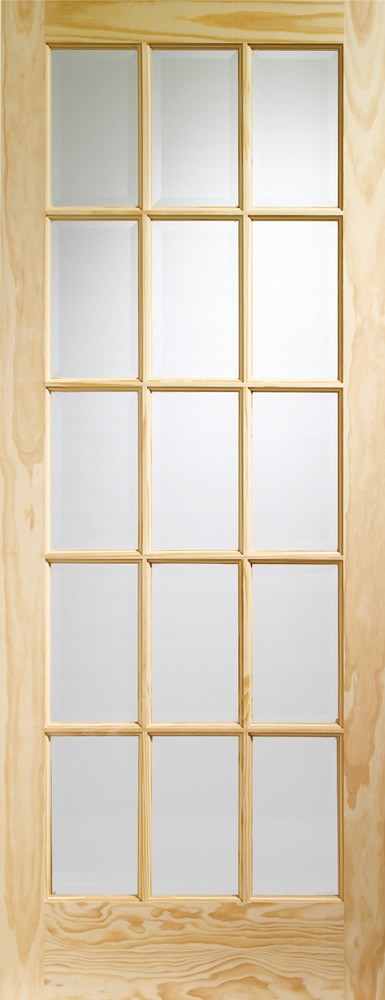 Victorian 4 Panel Bi-fold Internal Clear Pine Door