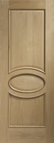 Calabria Internal Oak Door with Raised Mouldings