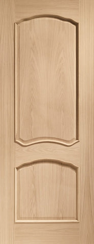 Louis Pre-Finished Internal Oak Door with Raised Mouldings -1981 x 686 x 35mm (27")