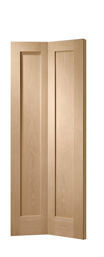 Pattern 10 Bi-Fold Internal Oak Door -1936 x 379.5 x 35mm (30")