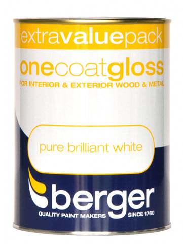 Berger-One Coat Gloss 1.25L