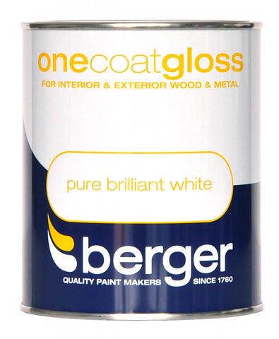 Berger-One Coat Gloss 750ml