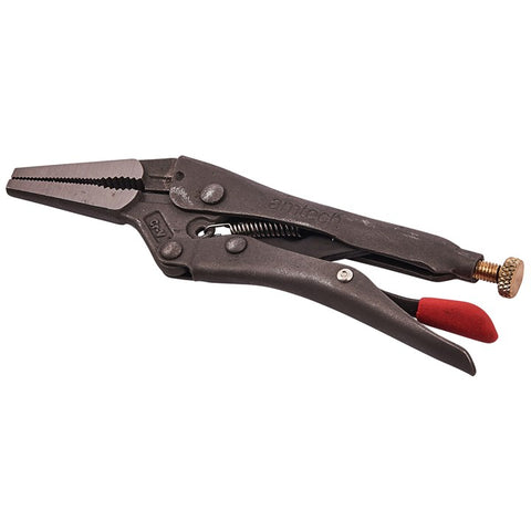 AMTECH-6.5" Long Nose Locking Pliers - Cr-Mo