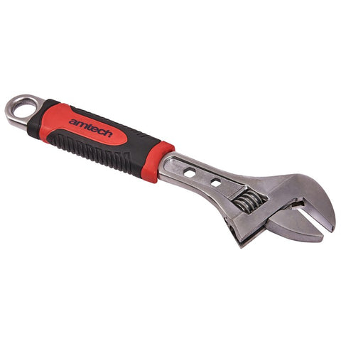 AMTECH-10'' Adjustable Wrench Injected Grip