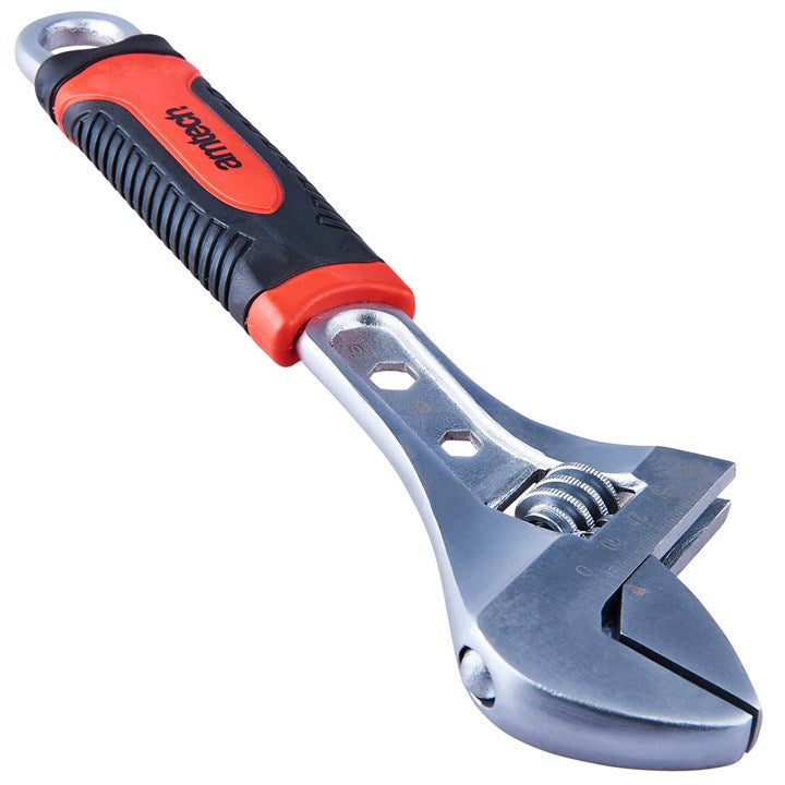 AMTECH-12'' Adjustable Wrench Injected Grip