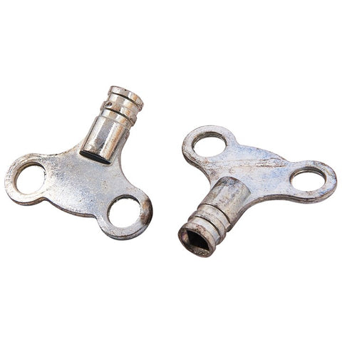 AMTECH-2pc Radiator Keys (Clock Type)