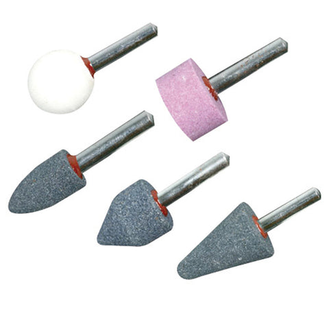 Silverline-Mounted Stone Set 5pce