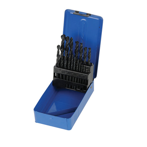 Silverline-HSS-R Jobber Drill Bit Set 19pce