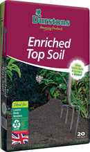 Durstons 20 LITRE ENRICHED TOP SOIL