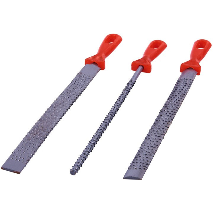 AMTECH-3pc Rasp File Set