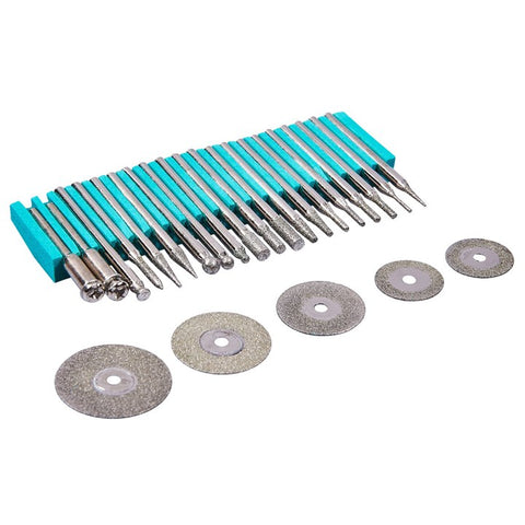 AMTECH-25pc Diamond Polishing Set
