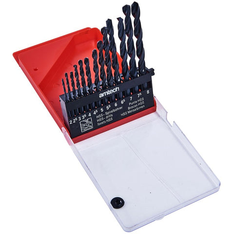 AMTECH-13pc High Speed Drill Set - Large