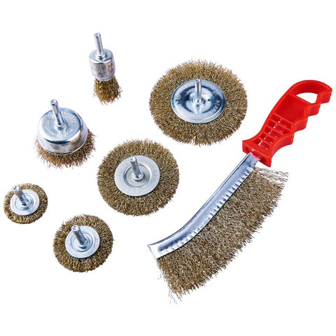 AMTECH-7pc Wire Brush Set