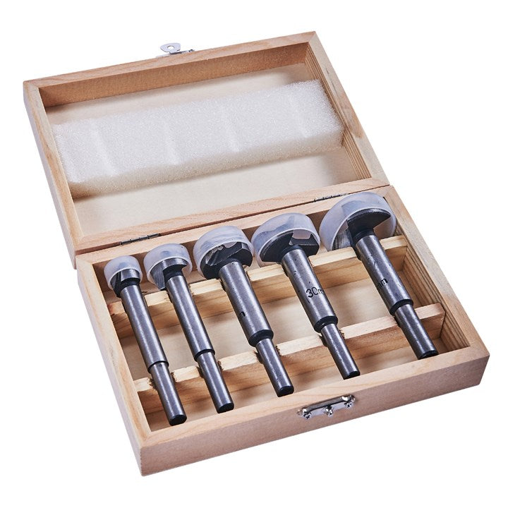 AMTECH-5pc Forstner Bit Set