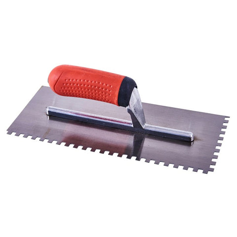 AMTECH-11" Float Trowel Notched - Soft Grip