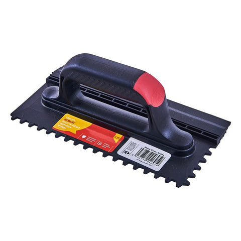 AMTECH-6mm Notched Adhesive Trowel With Squeegee Blade