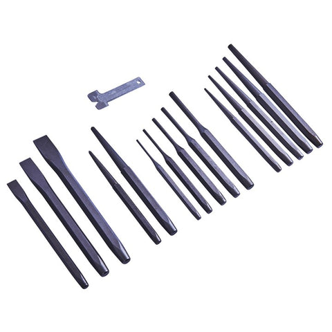 AMTECH-16pc Mechanics' Punch & Chisel Set