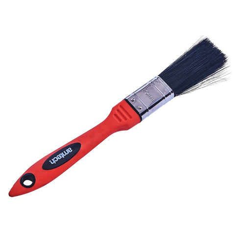 AMTECH-25mm (1") No Bristle Loss Paint Brush - Soft Handle
