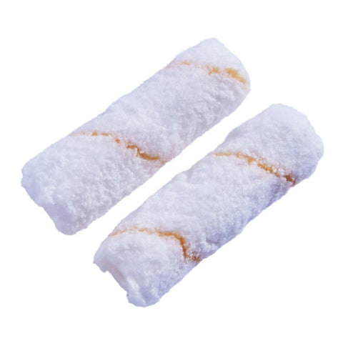 AMTECH-2pc 4" Short Pile (9mm) Roller Sleeve - Microfibre