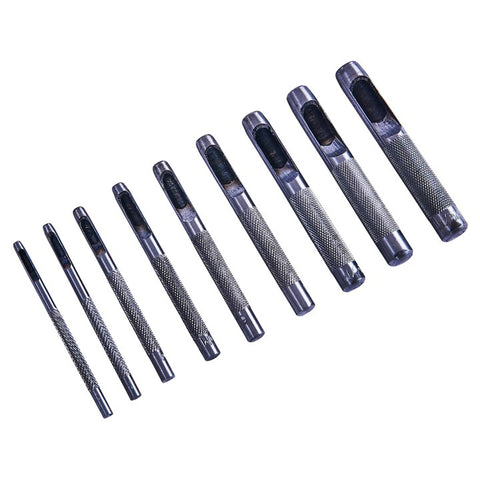 AMTECH-9pc Hollow Punch Set