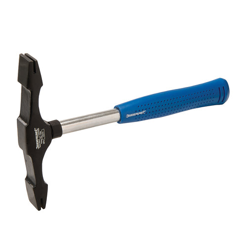 Silverline-Tubular Shaft Double-Ended Scutch Hammer