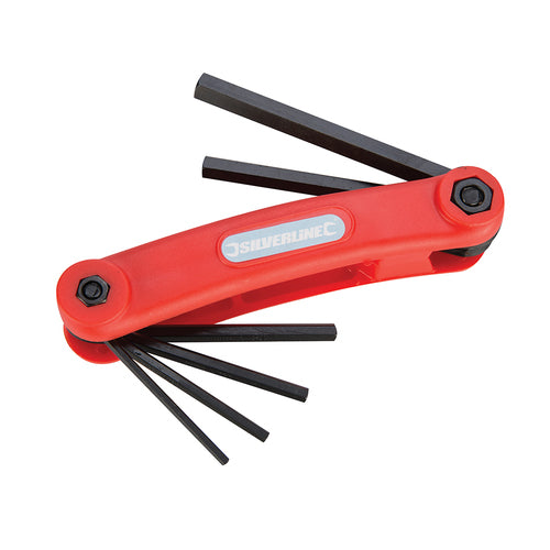 Silverline-Hex Key Metric Tool 7pce