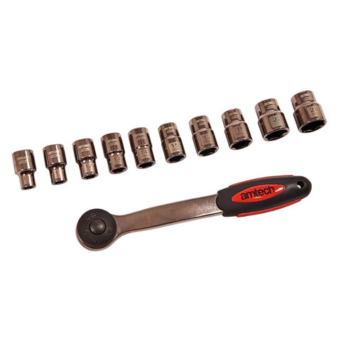 AMTECH-11pc 1/2" Socket Set