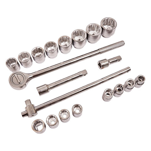 AMTECH-20pc 3/4'' Socket Set