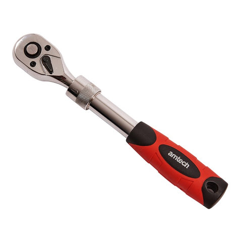 AMTECH-3/8" Telescopic Heavy Duty Ratchet Handle