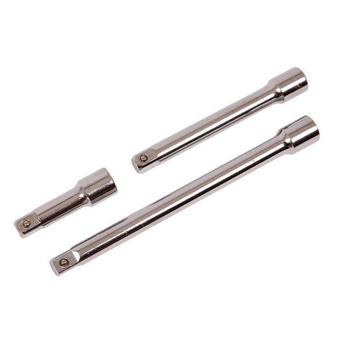 AMTECH-3pc 1/2''Drive  75, 150, 225mm  Extension Bar Set