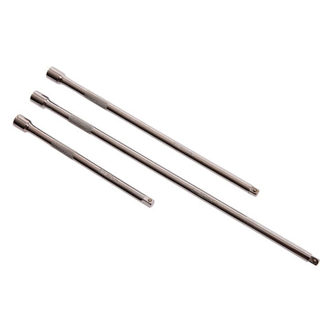 AMTECH-3pc 1/4" Drive Extension Bar Set
