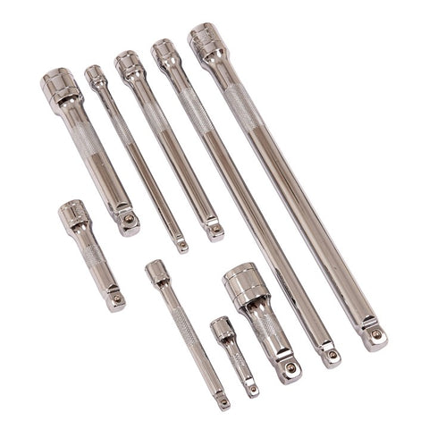 AMTECH-9pc Wobble Extension Bar Set