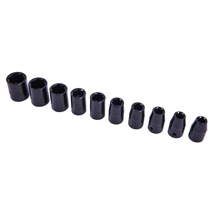 AMTECH-10pc 1/2'' Impact Socket Set