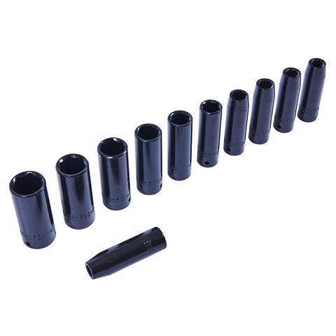 AMTECH-11pc 1/2'' Deep Impact Socket Set