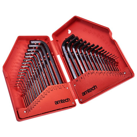 AMTECH-30pc Hex Key Set